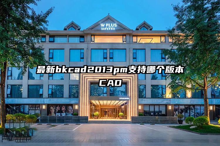 最新bkcad2013pm支持哪个版本CAD