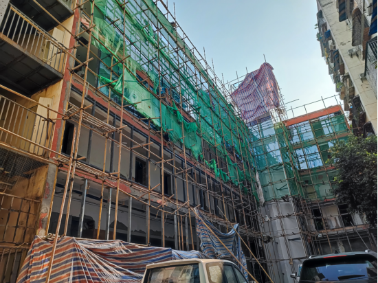 工程案例|重庆渝北区璞悦酒店玻璃幕墙、长城铝板、隔断项目
