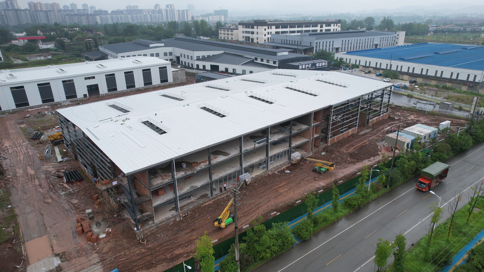 厂房玻璃幕墙 厂房玻璃幕墙