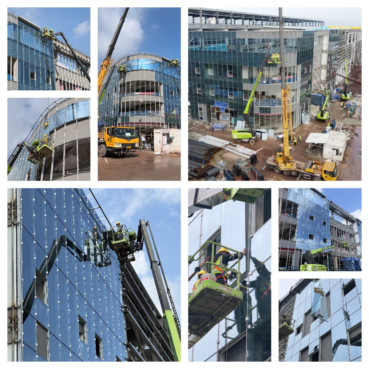 厂房玻璃幕墙项目 厂房玻璃幕墙项目