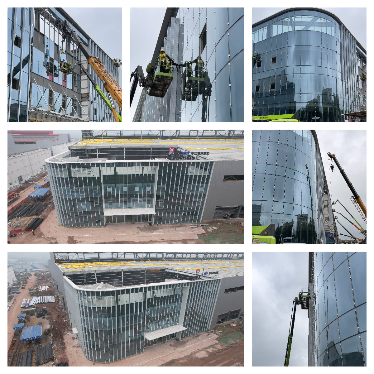 厂房玻璃幕墙项目 厂房玻璃幕墙项目