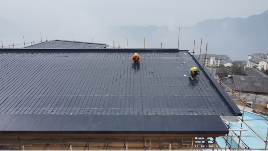 金属屋面示意图 image